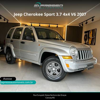 JEEP CHEROKEE 3.7 SPORT 4X4 V6 12V GASOLINA 4P AUTOMÁTICO